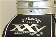 Arnold Palmer Signed Callaway 25th Anniversary Golf Bag with Three Head Covers JSA #X15668