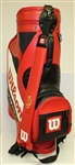 Sam Snead Signed Wilson FatShaft Full Size Red Golf Bag JSA ALOA