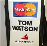 Tom Watson AdamsGolf MasterCard Full Size Black/White Golf Bag