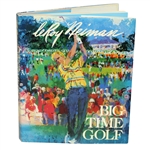 Leroy Neiman Signed 'Big Time Golf' Book JSA ALOA