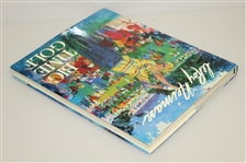 Leroy Neiman Signed 'Big Time Golf' Book JSA ALOA