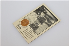 Tiger Woods 2000 'Sportsman of the Year' Lincoln Wheat Penny Card
