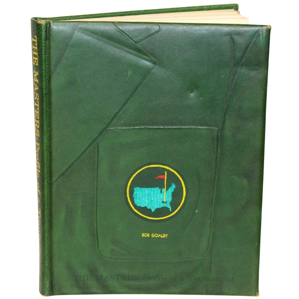 Bob Goalbys Signed Personal The Masters: Profile of a Tournament Book by Dawson Taylor JSA ALOA