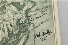 Bob Goalby's Signed Personal 'The Masters: Augusta Revisited' Book by Furman Bisher JSA ALOA