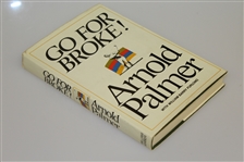 Arnold Palmer Signed 'Go For Broke!' Book JSA ALOA