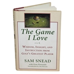 Sam Snead Signed 'The Game I Love' Book JSA ALOA