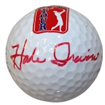 Hale Irwin Signed PGA Tour Logo Golf Ball - Signed in Red JSA ALOA