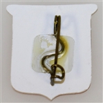Bob Goalby's 1972 Masters Tournament Contestant Badge #100 - Jack Nicklaus Winner