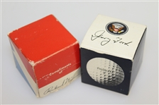 Bob Goalby's Personal Presidential Logo Golf Balls - Richard Nixon & Gerald Ford