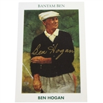 Ben Hogan Signed Ltd Ed. Bantam Ben 1992 Mueller Golf Card #319 JSA ALOA