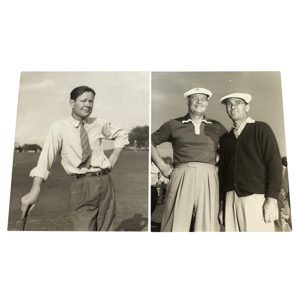Byron Nelson & Byron Nelson with Ben Hogan Photos - Frank Christian Studio