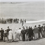 1937 Bobby Jones Putting at Augusta National Wire Photo - April 3rd