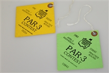1982 & 1983 Masters Augusta National Par 3 Contest & Final Practice Round Tickets