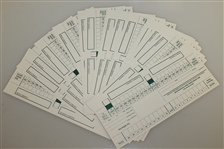 Twenty-Six Official 1999 US Open at Pinehurst Resort & Country Club #2 Scorecards
