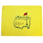 Phil Mickelson Signed Masters Undated Embroidered Flag JSA ALOA
