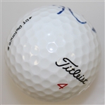 Tiger Woods Signed Nissan Open Logo Golf Ball FULL JSA #Z69849