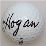 Ben Hogan Signed Legend Logo Golf Ball FULL JSA #Z69850
