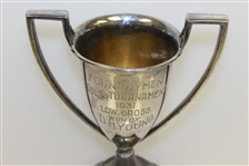 1931 Foundrymen's Golf Tournament Low Gross Trophy Won by D.H. Young