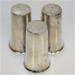 Three Sterling Silver Member Guest Cups - 1952 & 1960(x2) - C.C.N.C. & Old Guard