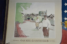 1995 Ryder Cup at Oak Hill Country Club Team USA Signed Poster JSA ALOA