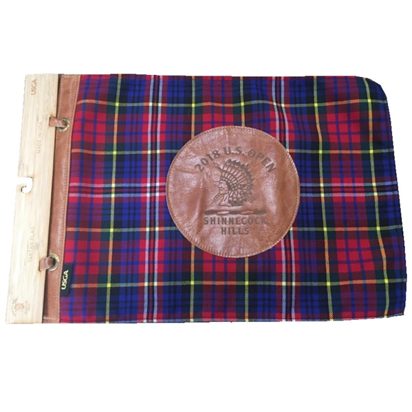 2018 US Open at Shinnecock Hills Embroidered Tarten Seamus Flag - Only 50 Made!