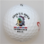 Justin Rose Signed 2018 US Open at Shinnecock Hills Logo Golf Ball JSA ALOA