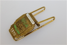 Deane Beman's 1970 WGA Contestant Badge/Money Clip