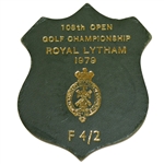 Deane Bemans 1979 Open Championship at Royal Lytham F 4/2 Badge