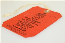 1956 Masters Tournament SERIES Badge #2063 - Jack Burke Winner