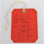 1956 Masters Tournament SERIES Badge #2063 - Jack Burke Winner