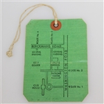 1957 Masters Tournament SERIES Badge #2717 - Doug Ford Winner
