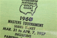 1957 Masters Tournament SERIES Badge #2717 - Doug Ford Winner