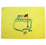 Bubba Watson Signed 2012 Masters Embroidered Flag JSA ALOA