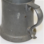 1899 Allston GC Best Gross Score Reed & Barton Pewter Golf Trophy Won by George A. Sprag