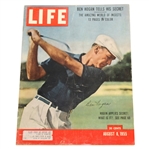 Ben Hogan Signed August 1955 LIFE Large 11x14 Magazine JSA FULL #Y90480