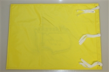Gary Player Signed Undated Masters Embroidered Flag with Years Won Inscription JSA ALOA