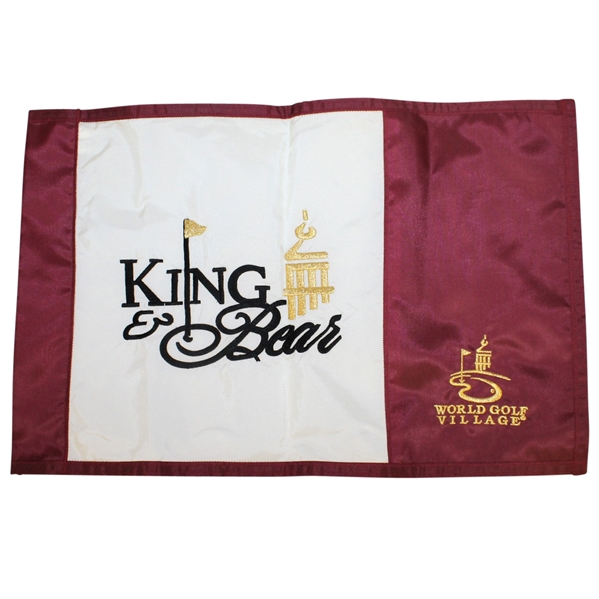 The King & Bear at World Golf Village Embroidered Flag