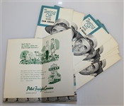 Sam Snead 'Teeing Off with Sam Snead' Booklet Complete Set - One Signed JSA ALOA