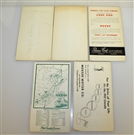 Sam Snead 'Teeing Off with Sam Snead' Booklet Complete Set - One Signed JSA ALOA