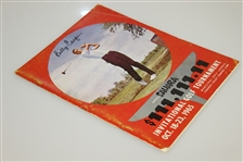 Billy Casper Signed 1965 Sahara Invitational Tournament Program JSA ALOA