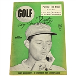 Cary Middlecoff Signed 1955 July Golf Digest Booklet - Signed on Cover JSA ALOA