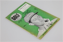 Cary Middlecoff Signed 1955 July Golf Digest Booklet - Signed on Cover JSA ALOA