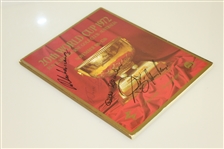 Multi-Signed 1972 World Cup at Royal Melbourne Golf Club Program JSA ALOA