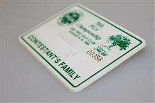 1988 PGA Championship at Oak Tree Golf Club Contestant Family Badge #00356