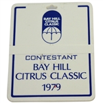 1979 Bay Hill Citrus Classic Championship Contestant Bag Tag