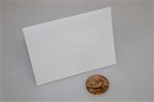 Arnold Palmer Commemorative Coin as Gift from North Oaks to David Graham with Note