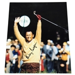 Billy Casper Signed 8x10 Color Photo - Arms Raised JSA ALOA