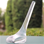 Tiffany & Co Luxury Leaded Crystal Art Glass Golf Club Paperweight with Box