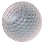 Tiffany & Co Luxury Leaded Crystal Art Glass Golf Ball Paperweight