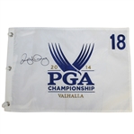 Rory McIlroy Signed 2014 PGA Championship at Valhalla Embroidered Flag JSA ALOA